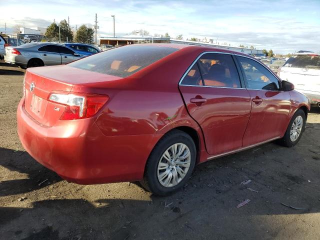 4T1BF1FK7DU706642 - 2013 TOYOTA CAMRY L RED photo 3