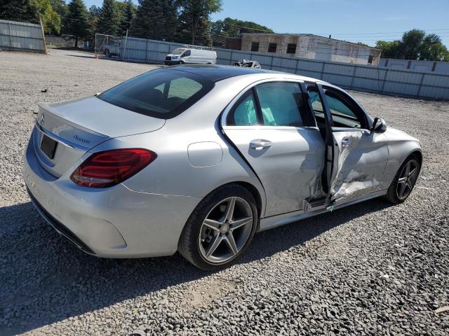 WDDWF4KB0HR214627 - 2017 MERCEDES-BENZ C 300 4MATIC SILVER photo 3