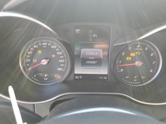 WDDWF4KB0HR214627 - 2017 MERCEDES-BENZ C 300 4MATIC SILVER photo 9