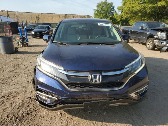 2HKRM3H50FH537881 - 2015 HONDA CR-V EX BLUE photo 5