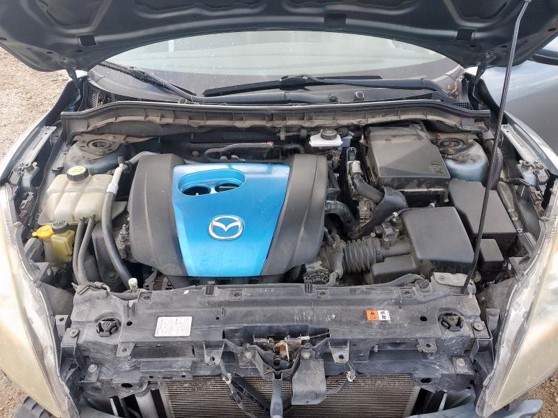 JM1BL1M75C1692574 - 2012 MAZDA 3 I GRAY photo 11