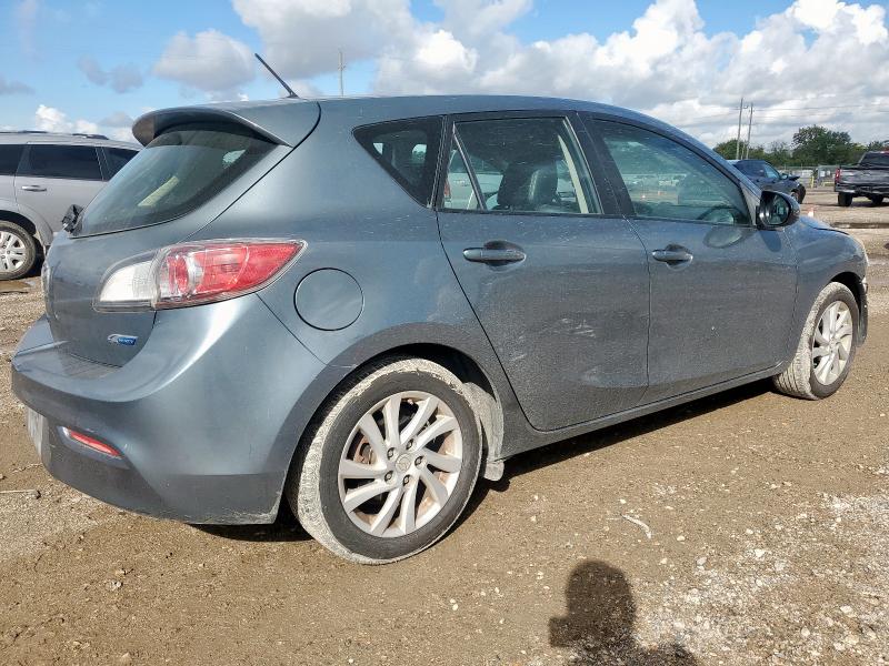 JM1BL1M75C1692574 - 2012 MAZDA 3 I GRAY photo 3