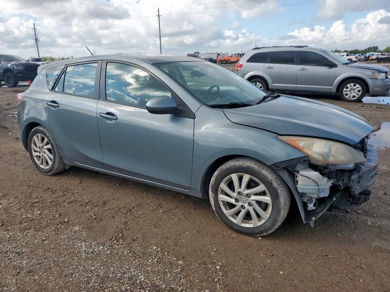 JM1BL1M75C1692574 - 2012 MAZDA 3 I GRAY photo 4