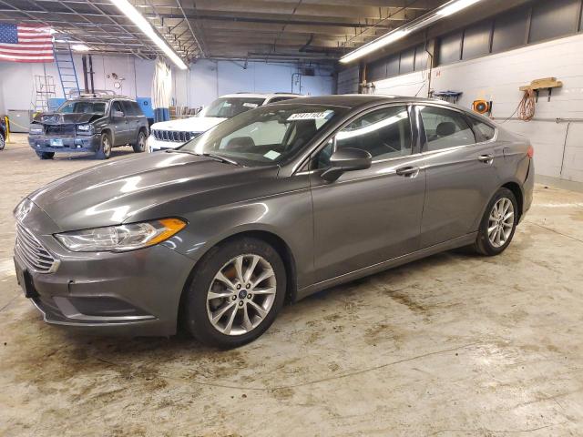 3FA6P0LU2HR307028 - 2017 FORD FUSION SE HYBRID GRAY photo 1