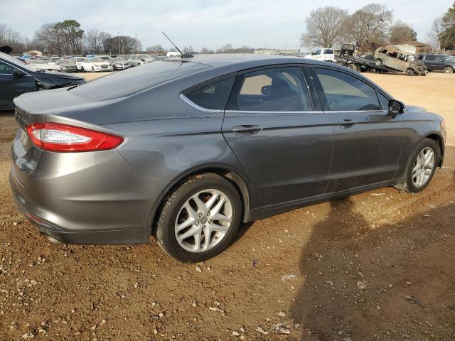 3FA6P0HD9ER371944 - 2014 FORD FUSION SE GRAY photo 3