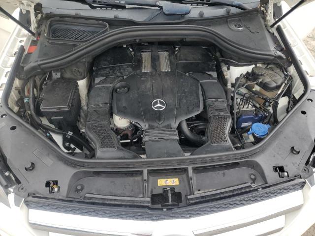 4JGDF6EE4FA532776 - 2015 MERCEDES-BENZ GL 450 4MATIC WHITE photo 12