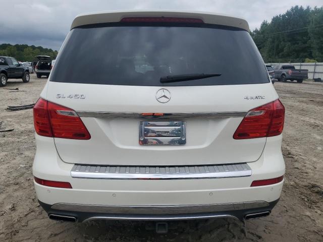4JGDF6EE4FA532776 - 2015 MERCEDES-BENZ GL 450 4MATIC WHITE photo 6