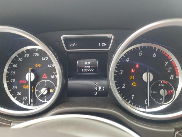 4JGDF6EE4FA532776 - 2015 MERCEDES-BENZ GL 450 4MATIC WHITE photo 9