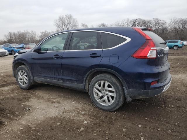 5J6RM4H53GL027554 - 2016 HONDA CR-V EX BLUE photo 2