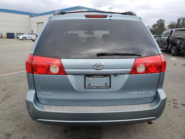 5TDZA23C86S576561 - 2006 TOYOTA SIENNA CE BLUE photo 6