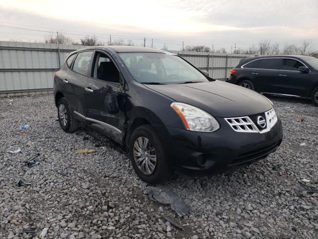 JN8AS5MV7DW633474 - 2013 NISSAN ROGUE S BLACK photo 4