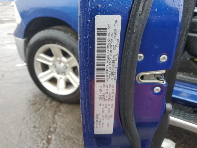 1C6RR6LT6HS805949 - 2017 RAM 1500 SLT 蓝色 照片 12