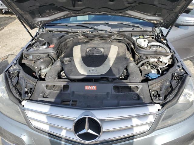 WDDGF8BB4CR204655 - 2012 MERCEDES-BENZ C 300 4MATIC SILVER photo 11