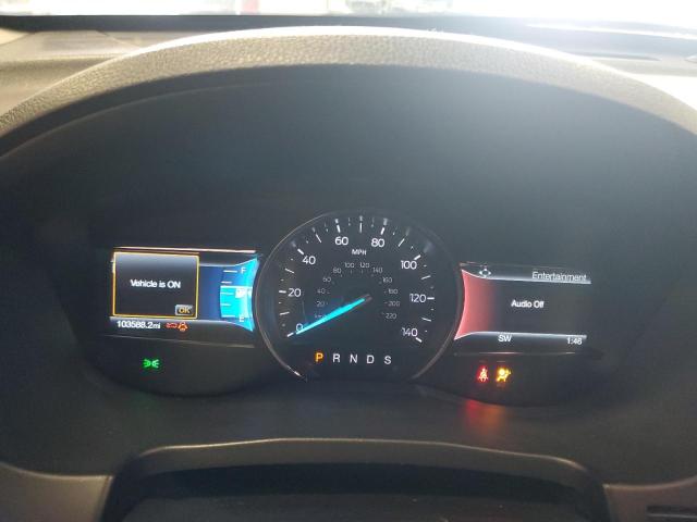 1FM5K8D82JGC60483 - 2018 FORD EXPLORER XLT Серебристый фото 9