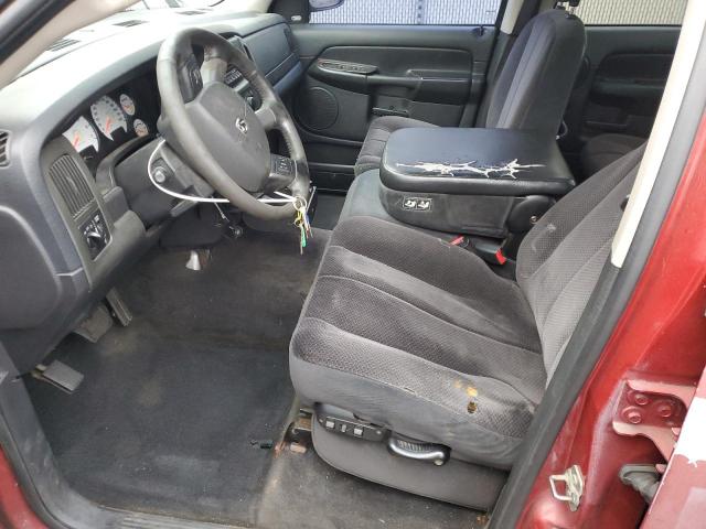 1D7HU18D14J116253 - 2004 DODGE RAM 1500 ST BURGUNDY photo 7