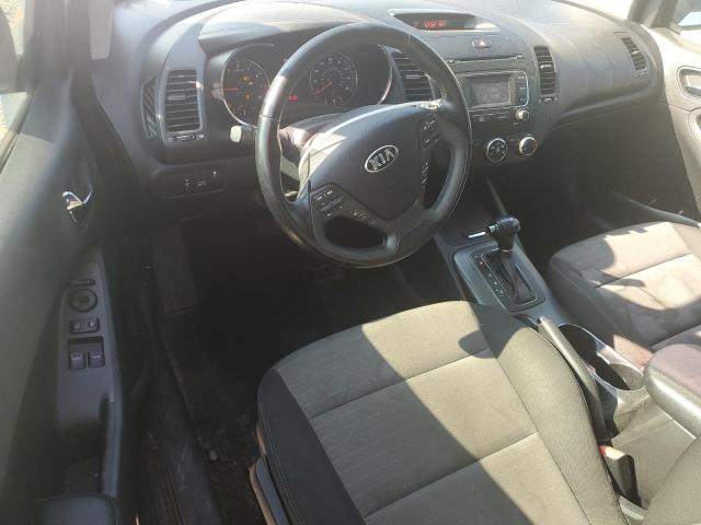 KNAFX6A86E5206170 - 2014 KIA FORTE EX BLUE photo 8