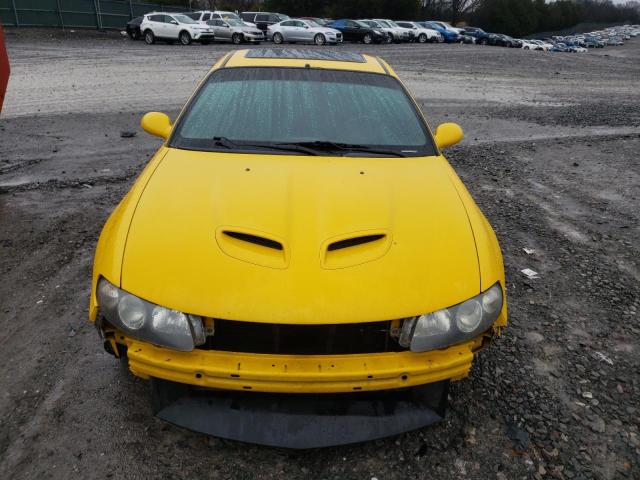 6G2VX12G24L299536 - 2004 PONTIAC GTO YELLOW photo 5