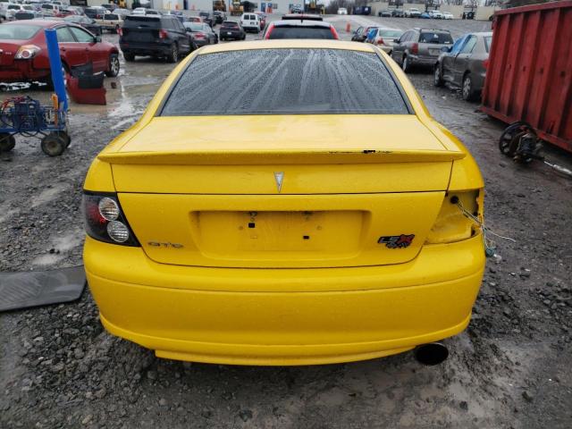 6G2VX12G24L299536 - 2004 PONTIAC GTO YELLOW photo 6