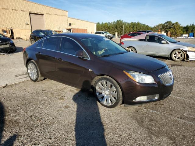 W04G15GV7B1078387 - 2011 BUICK REGAL CXL BROWN photo 4