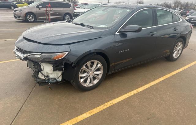 1G1ZD5ST1KF164883 - 2019 CHEVROLET MALIBU LT BLUE photo 2