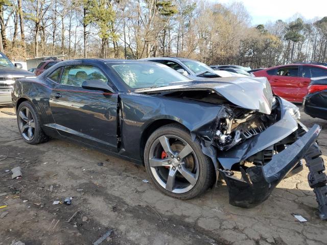 2G1FB1E35C9207614 - 2012 CHEVROLET CAMARO LT BLACK photo 4