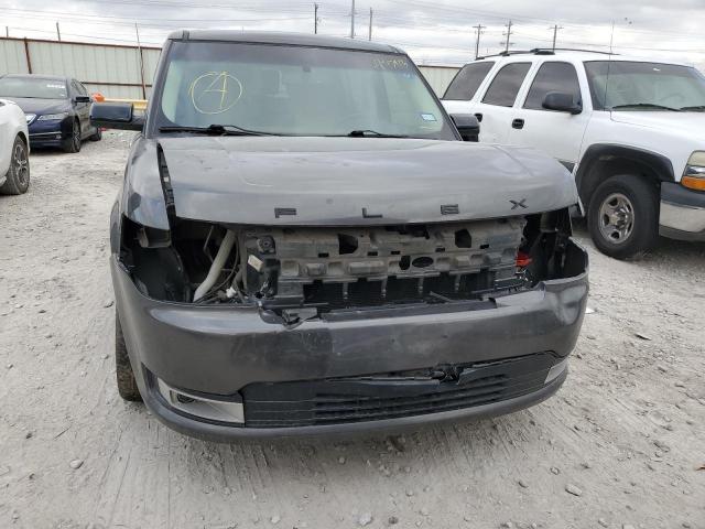 2FMGK5C8XGBA20025 - 2016 FORD FLEX SEL GRAY photo 5