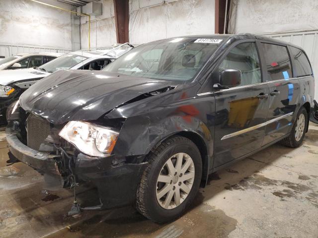 2C4RC1BG3DR722802 - 2013 CHRYSLER TOWN & COU TOURING BLACK photo 1