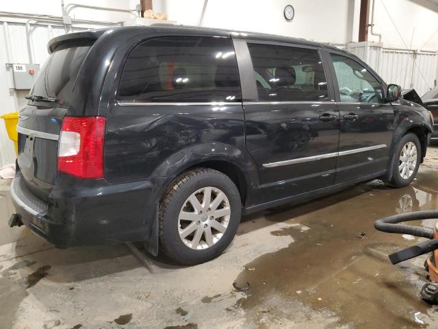 2C4RC1BG3DR722802 - 2013 CHRYSLER TOWN & COU TOURING BLACK photo 3