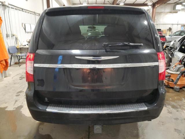 2C4RC1BG3DR722802 - 2013 CHRYSLER TOWN & COU TOURING BLACK photo 6