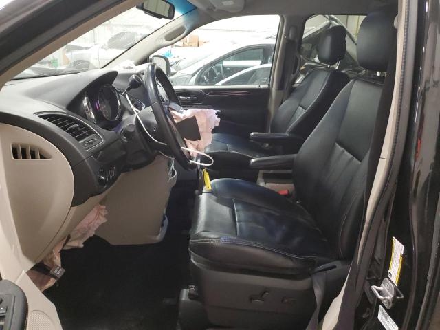 2C4RC1BG3DR722802 - 2013 CHRYSLER TOWN & COU TOURING BLACK photo 7