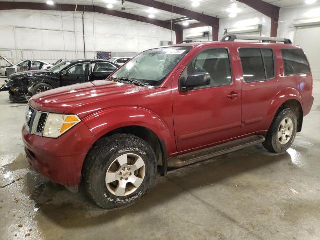5N1AR18W45C787271 - 2005 NISSAN PATHFINDER LE წითელი ფოტო 1