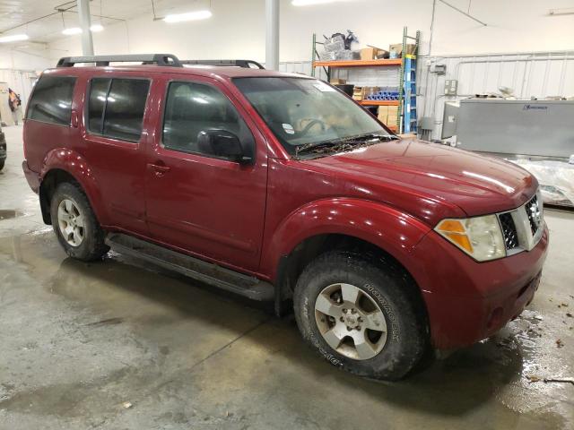 5N1AR18W45C787271 - 2005 NISSAN PATHFINDER LE წითელი ფოტო 4