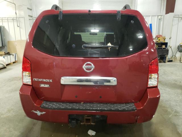 5N1AR18W45C787271 - 2005 NISSAN PATHFINDER LE წითელი ფოტო 6