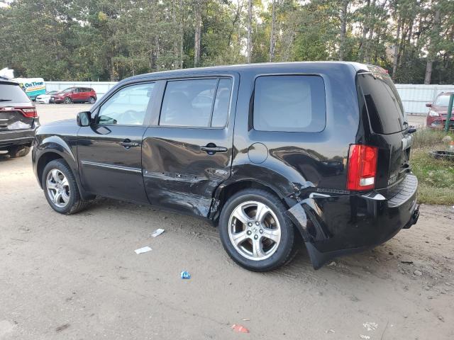 5FNYF4H54EB057268 - 2014 HONDA PILOT EXL Սև լուսանկար 2