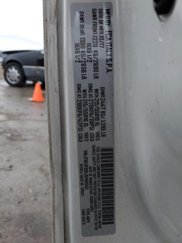 ZFBERFBB1J6H90605 - 2018 RAM PROMASTER SLT Білий фото 13