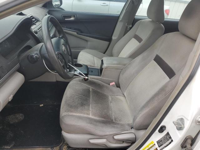 4T4BF1FK7CR196300 - 2012 TOYOTA CAMRY BASE WHITE photo 7