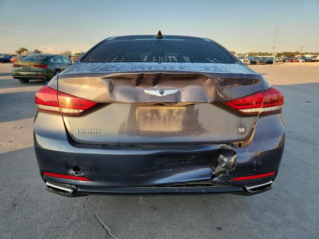 KMHGN4JEXFU032713 - 2015 HYUNDAI GENESIS 3.8L BLUE photo 6