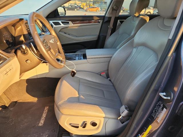 KMHGN4JEXFU032713 - 2015 HYUNDAI GENESIS 3.8L BLUE photo 7