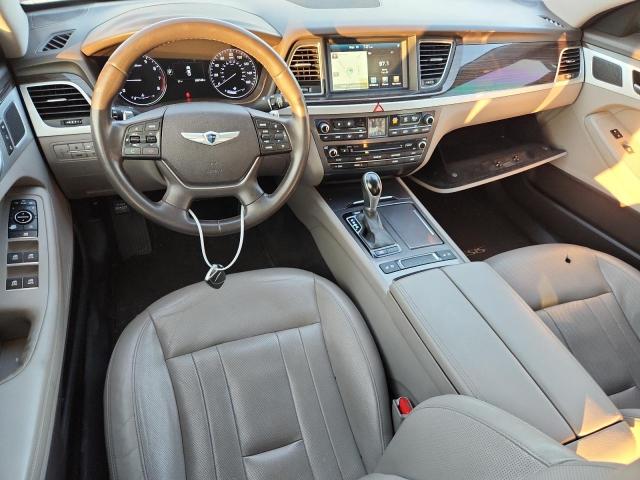 KMHGN4JEXFU032713 - 2015 HYUNDAI GENESIS 3.8L BLUE photo 8