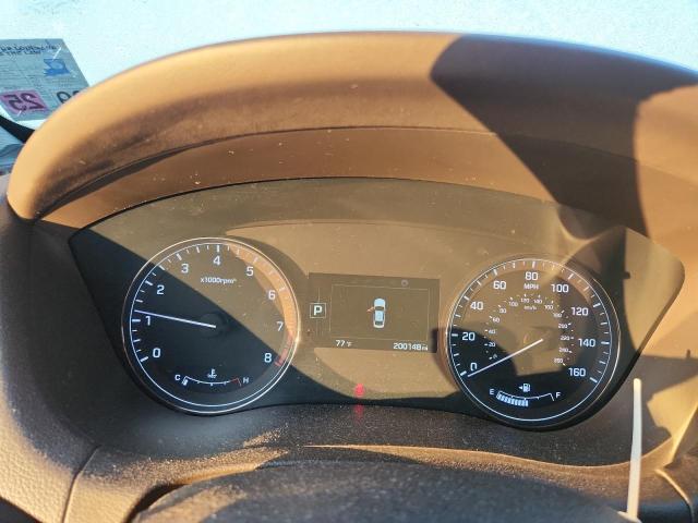 KMHGN4JEXFU032713 - 2015 HYUNDAI GENESIS 3.8L BLUE photo 9