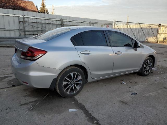 19XFB2F91DE031938 - 2013 HONDA CIVIC EXL ვერცხლისფერი ფოტო 3