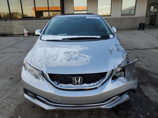 19XFB2F91DE031938 - 2013 HONDA CIVIC EXL SILVER photo 5