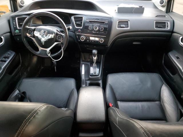 19XFB2F91DE031938 - 2013 HONDA CIVIC EXL ვერცხლისფერი ფოტო 8