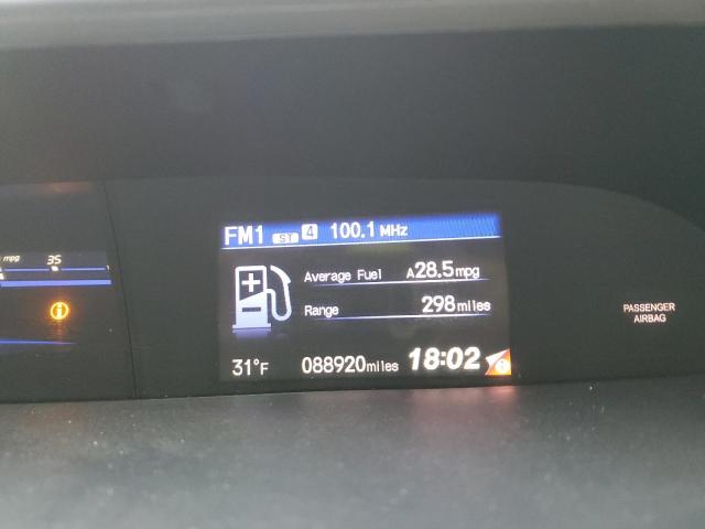 19XFB2F91DE031938 - 2013 HONDA CIVIC EXL ვერცხლისფერი ფოტო 9