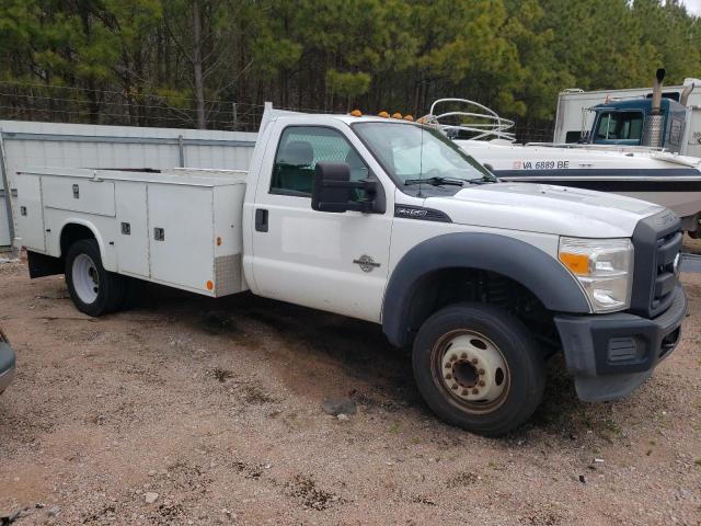 1FDUF4GT6EEB46738 - 2014 FORD F450 SUPER DUTY WHITE photo 4