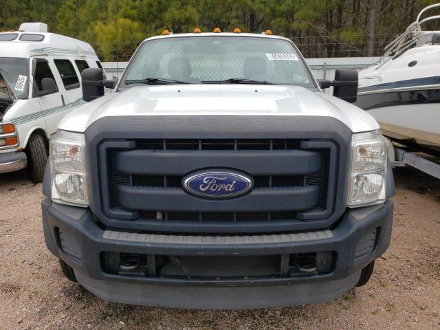 1FDUF4GT6EEB46738 - 2014 FORD F450 SUPER DUTY WHITE photo 5