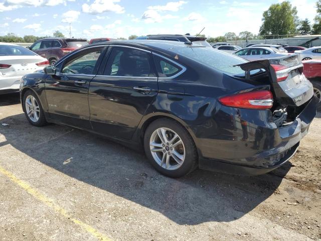 3FA6P0LU2JR158643 - 2018 FORD FUSION SE HYBRID 黑色 照片 2