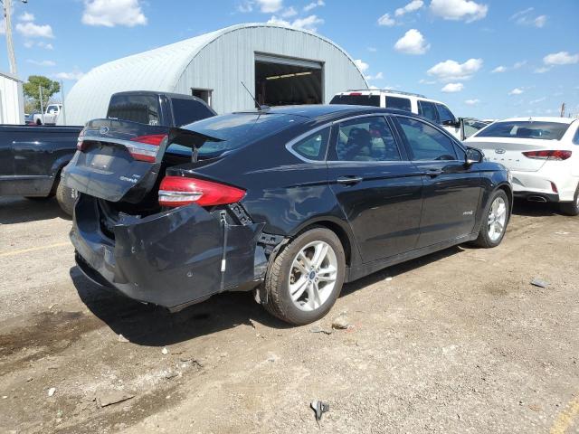 3FA6P0LU2JR158643 - 2018 FORD FUSION SE HYBRID 黑色 照片 3