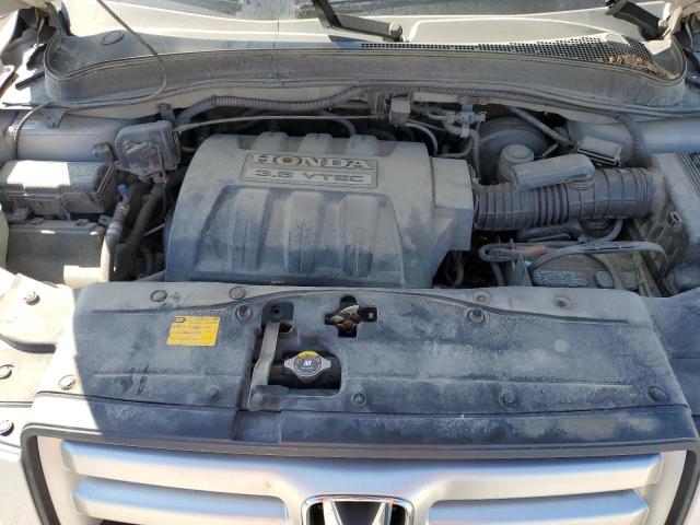 5FNYF18416B005538 - 2006 HONDA PILOT EX SILVER photo 12