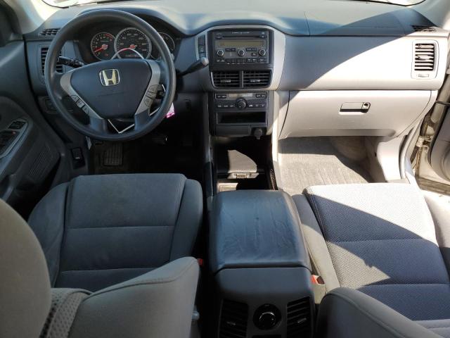 5FNYF18416B005538 - 2006 HONDA PILOT EX SILVER photo 8
